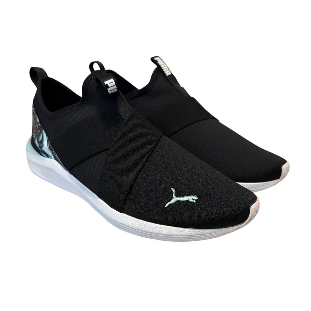 Puma Womens Prowl 194518-01 Black Running Shoes Sneakers Size 10
